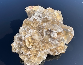 Lemon Meringue pocket Lady Annabella mine UK Fluorite