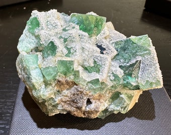 Druzy Dreams pocket fluorite Rogerley Mine, Frosterley Weardale, Co. Durham, England