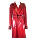 Latex Rubber Knee Length Trench Flasher Trench Coat Custom Made Latex ...