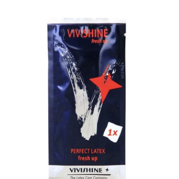 Vivishine Fresh Up | Portable Latex Shiner | Latex Care | Latex Shine Booster | Vex Latex Fresh Up | Latex Cleaning Cloth