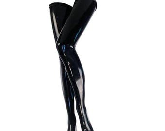 Latex Overknee Strümpfe von VEX | Moderner Strumpf | Maßgeschneiderte Latex Thigh Highs - Wählen Sie aus 20+ Farben | Designer Latex