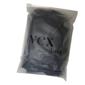 Vex Latex Storage Bags READY TO SHIP Reusable Vex Latex Storage Bags Latex Storage Bag Lingerie Storage Bag Vex Latex Accessories image 1