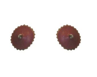 Spike Pastie | Spike Scalloped-Edge Pasties | Pasties nach Maß | Wähle aus 20+ Farben | Vex Latex Nippel Abdeckungen