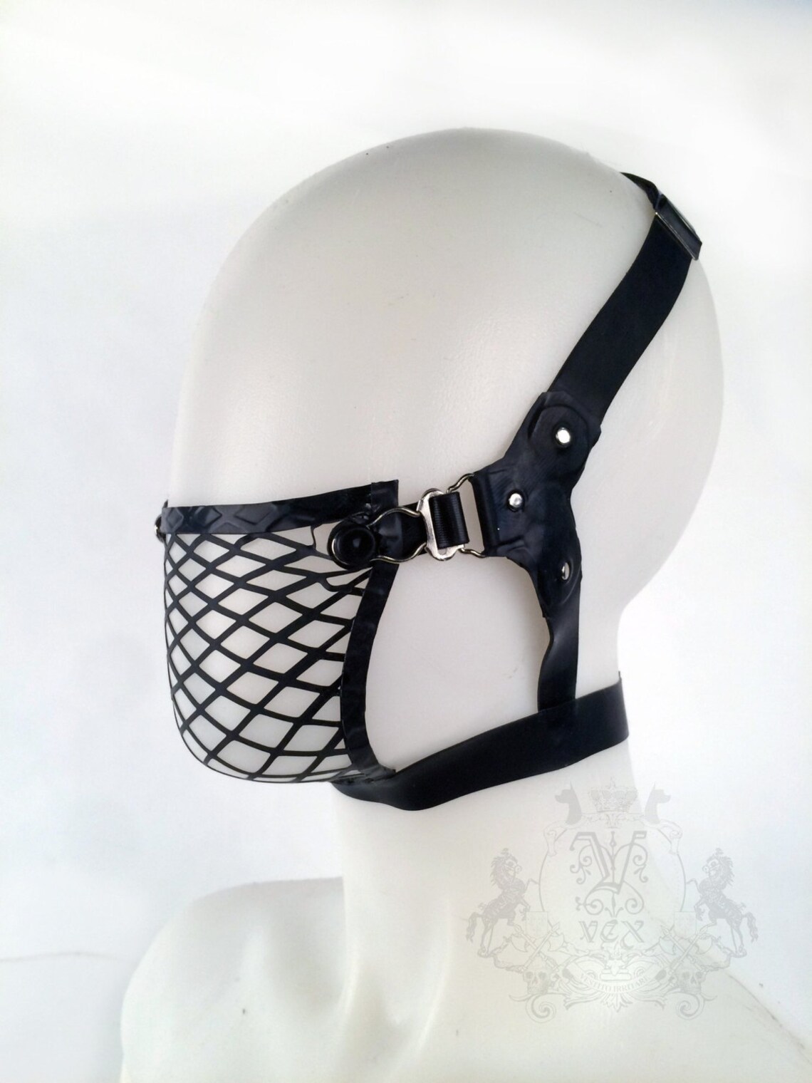 Latex Rubber Muzzle Face Mask by Vex Latex Custom Etsy