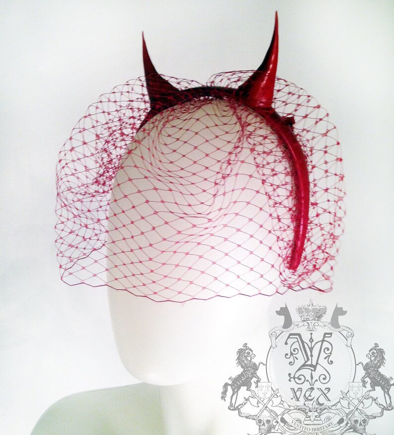 Latex Rubber Devil Horns Custom Made Devil Horns With Etsy UK