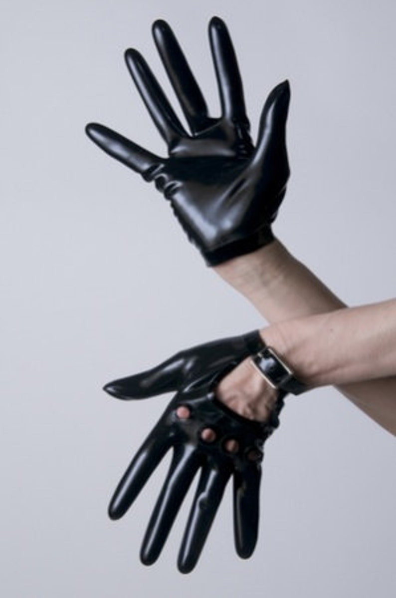 Latex Rubber Motorcycle Wrist Gloves by VEX Moto Gloves Etsy
