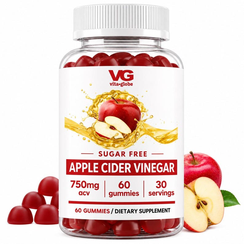 Sockerfria äppelcidervinägergummi med The Mother bild 1