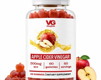 Apple Cider Vinegar Gummies 500mg 60ct