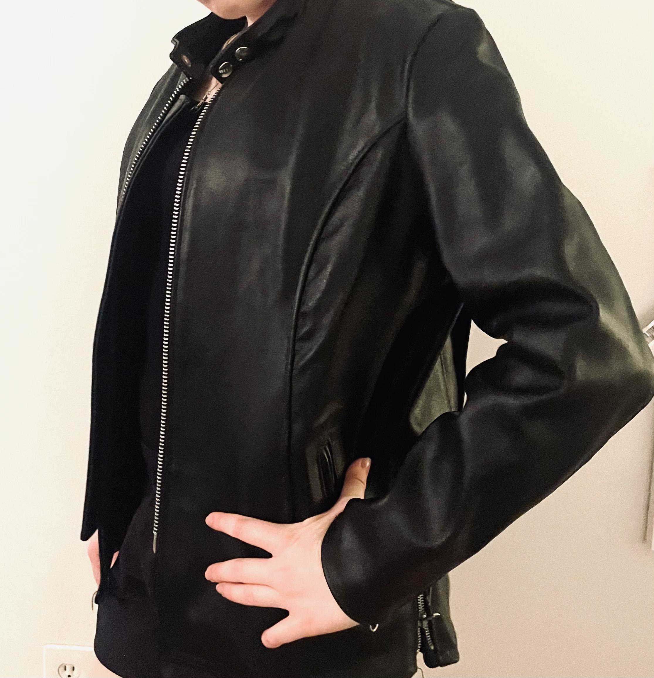 The Leather Shop Sears Jacket Motorcycle - Etsy