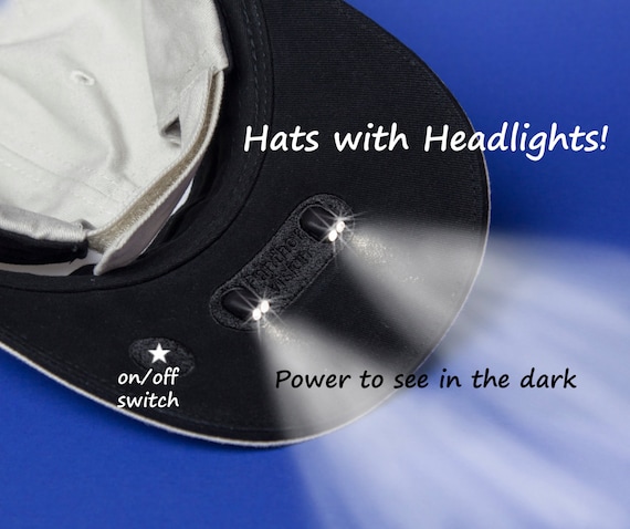 led baseball cap
