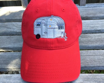 Airstream Camper Baseball Hat~ Airstream Trailer~ Baseball Hat~ Camping Gift~ Unisex Clothing