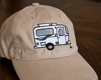 Casita Trailer Hat~ Baseball Hat~ Scamp Trailer~ Camping Gear~ Mom Gift~ Gift for Him