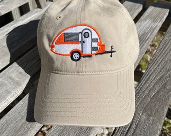 TAB Camper Teardrop Trailer embroidered Baseball Cap Baseball Teardrop Camper Hats
