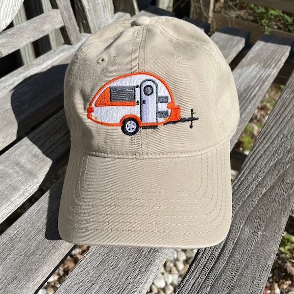 TAB Camper Teardrop Trailer embroidered Baseball Cap Baseball Teardrop Camper Hats