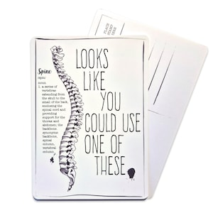 Send your Congressman a Spine! Postcard - pack of 5