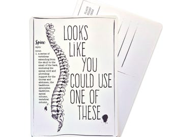 Send your Congressman a Spine! Postcard - pack of 5