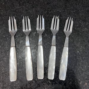 Mother of Pearl Handle Forks - Etsy