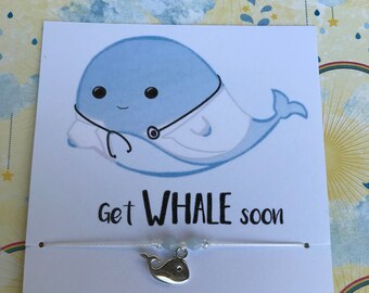 Whale wish bracelet, get whale soon