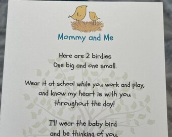 Mother daughter bracelets, first day of school, mommy and me, mother daughter bracelet set