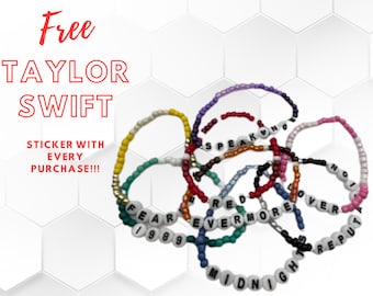 Taylor Swift Friendship bracelets, Eras Tour, concert bracelets