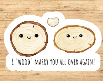 Wood anniversary present, 5th anniversary present, cute 5th anniversary gift