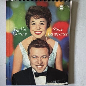 Upcycled Eydie Gorme & Steve Lawrence Album Cover Notebook