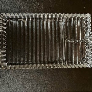 Vintage Glass Snack Plates