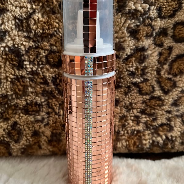 Upcycled Bedazzled Foaming Pump Bottle