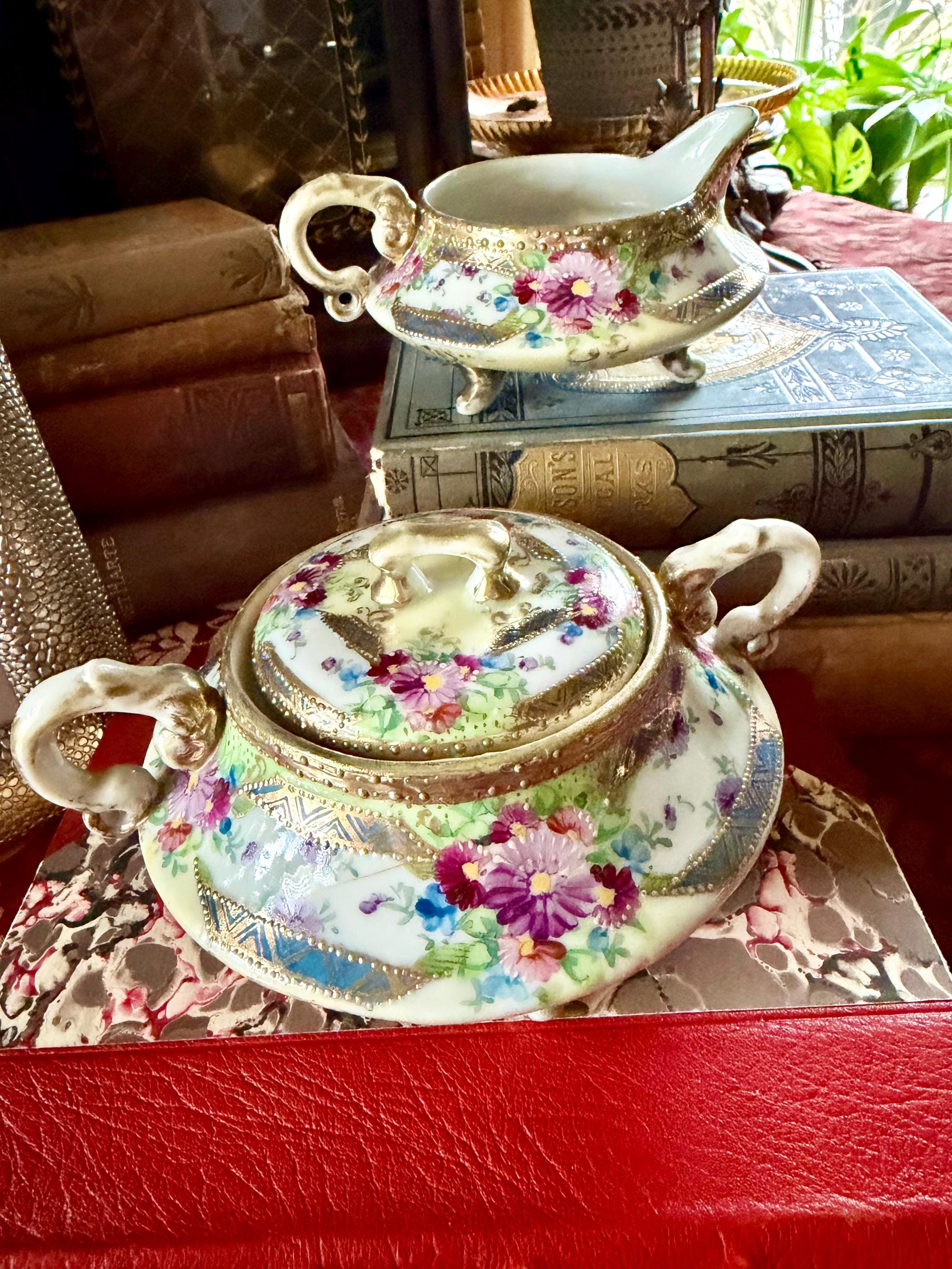 Antique Japanese Coffee Set - Etsy