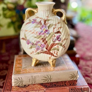 Antique Royal Worcester Porcelain Vase - Etsy
