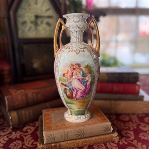 Antique Austrian Vase - Etsy