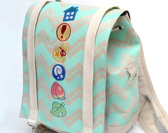 Crossing pastel items - backpack