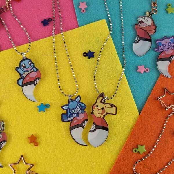 Poke Friendship necklaces