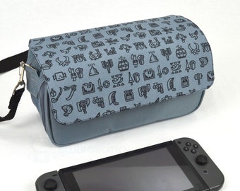 Hunter items - Nintendo Switch and accessories bag