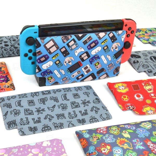 Nintendo Switch dock cover / dock sock - Various designs