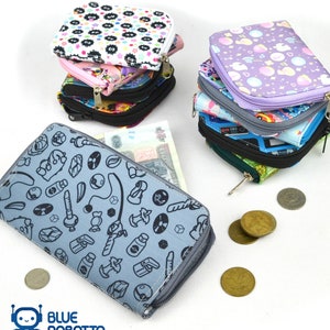 Zipper wallet - Videogames and Anime designs /  Coin Wallet / Coin Purse / Coin Pouch