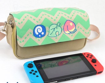 Animal Crossing inspired designs- Nintendo Switch and accessories bag