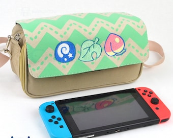 Animal Crossing inspired designs- Nintendo Switch and accessories bag