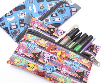 Zipper pouch - Videogames and Anime designs