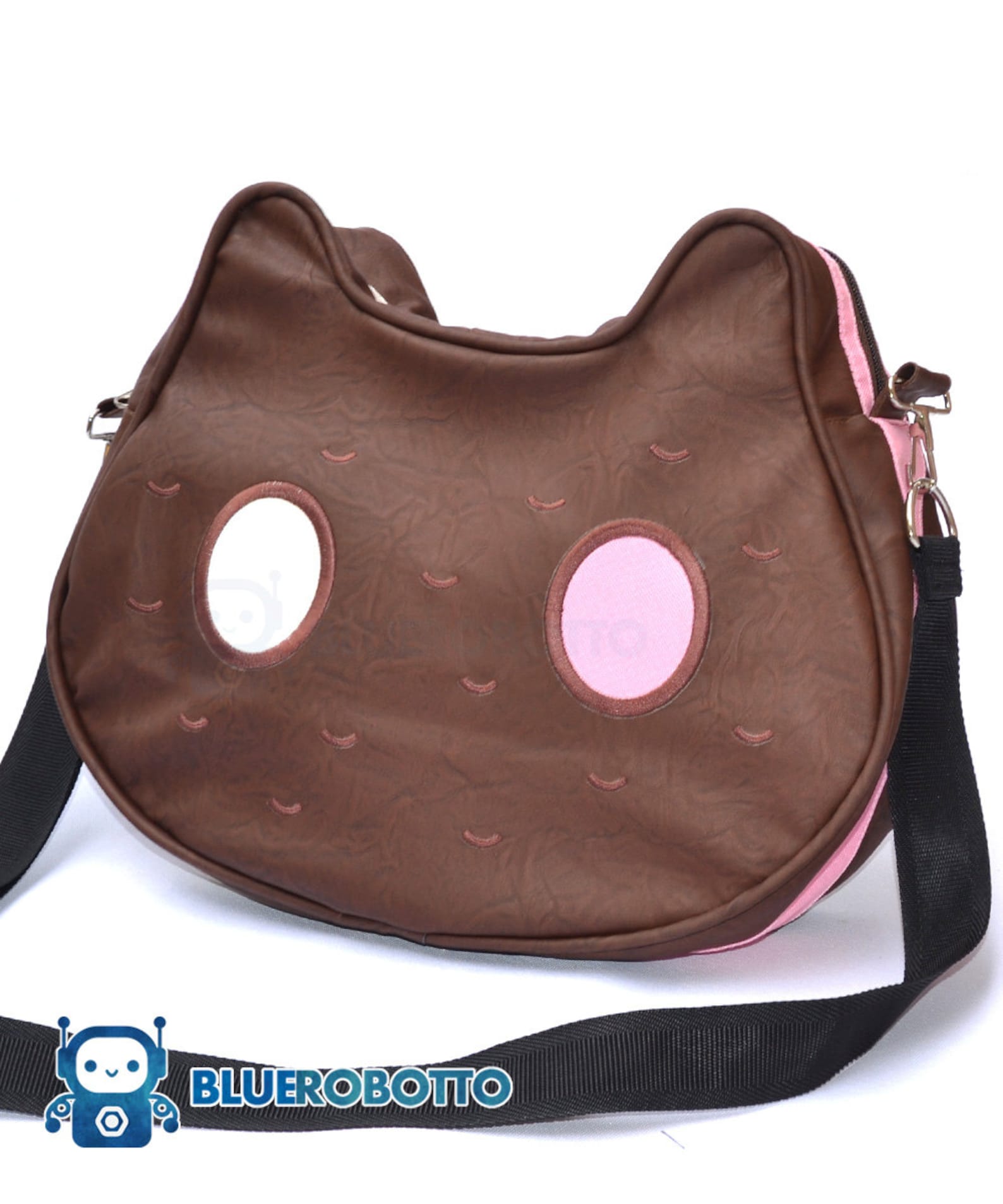 Cookie Cat Messenger Bag Etsy