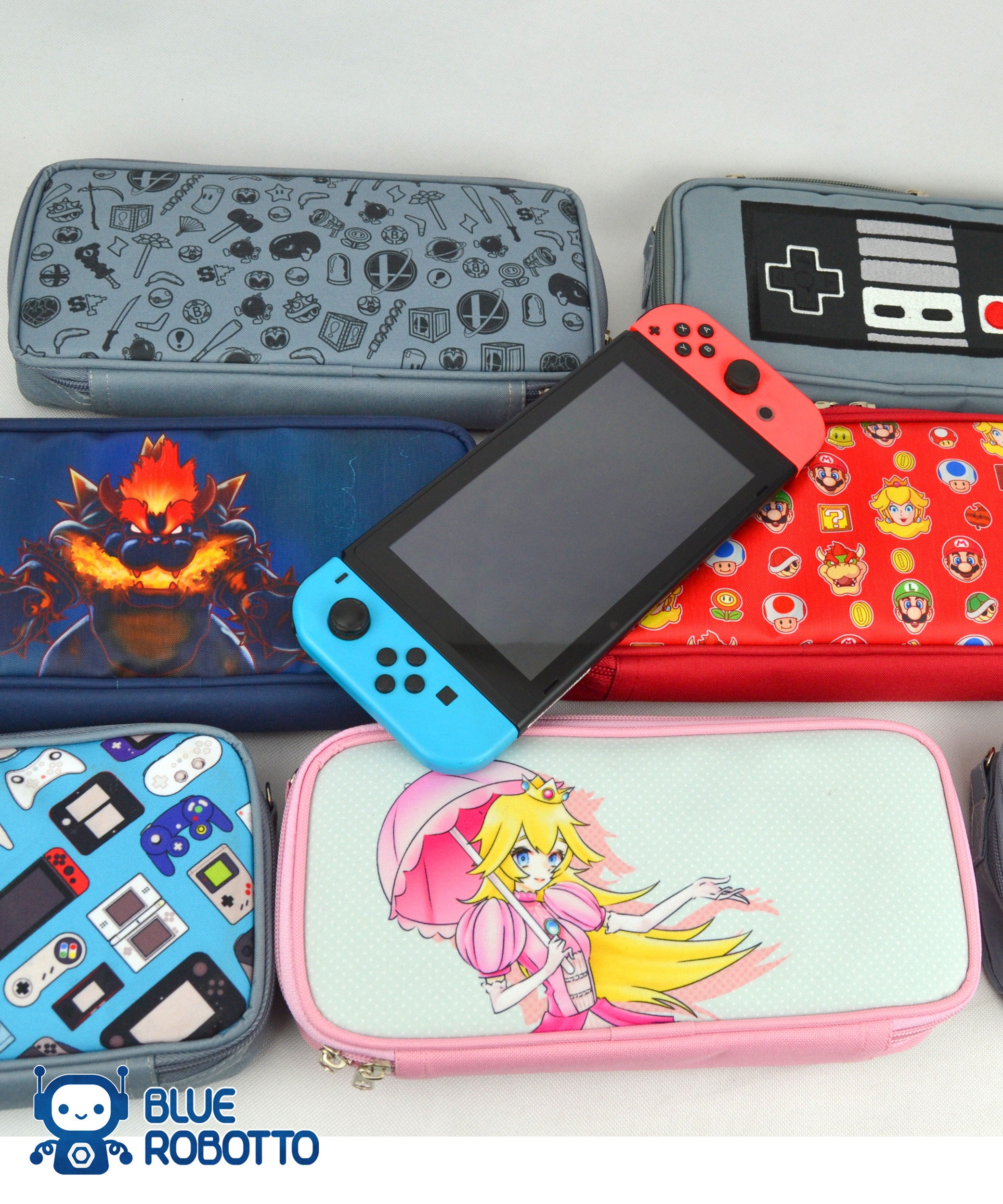 Mario Inspired Nintendo Switch Case / Various Designs 