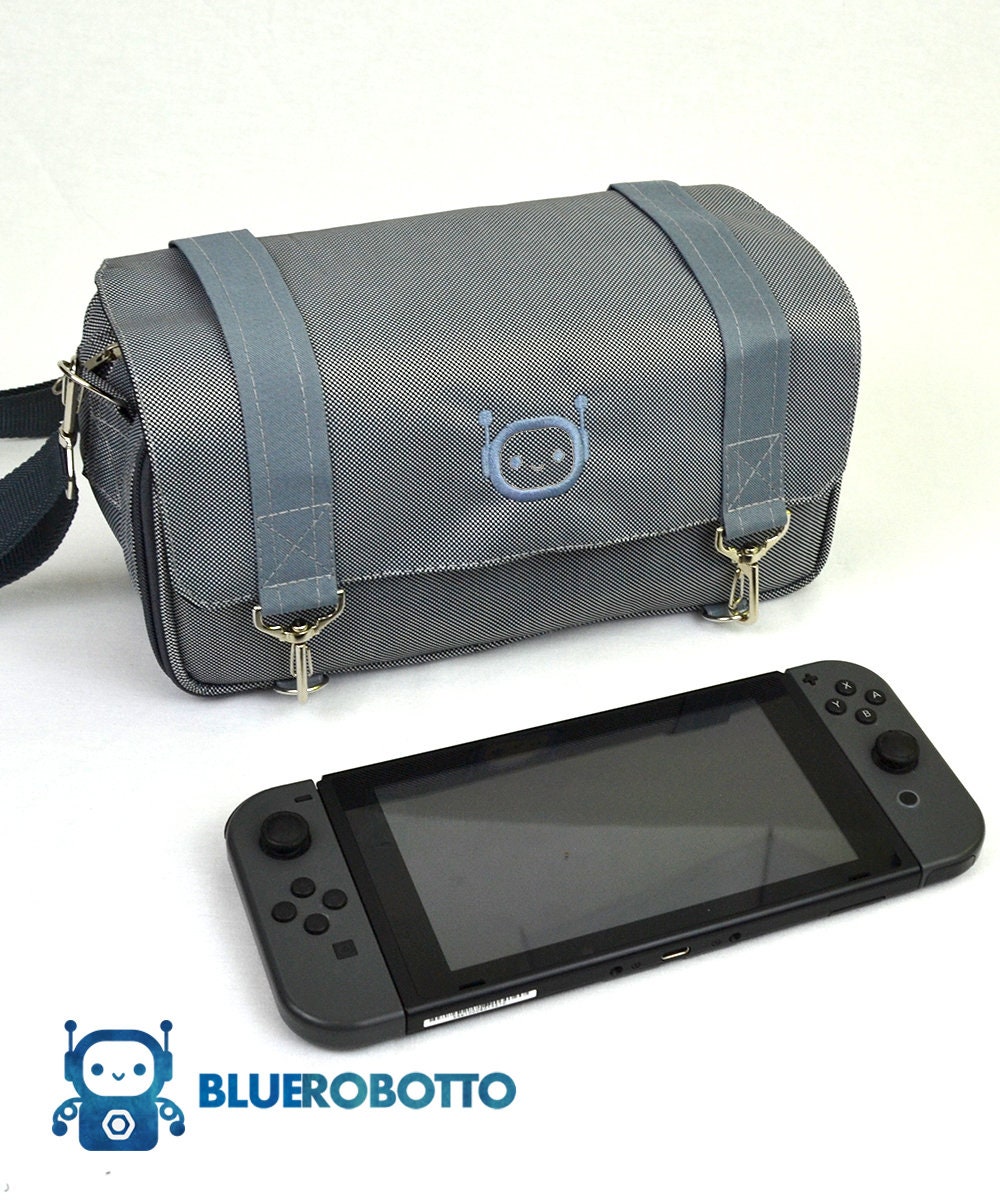 Hades – Nintendo Switch and accessories bag – Blue Robotto