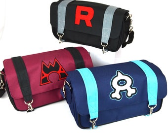 Poke Villain Teams - Nintendo Switch and accessories bag