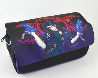 Fashionably Late - Nintendo Switch and accessories bag / inspired in Bayonetta 3