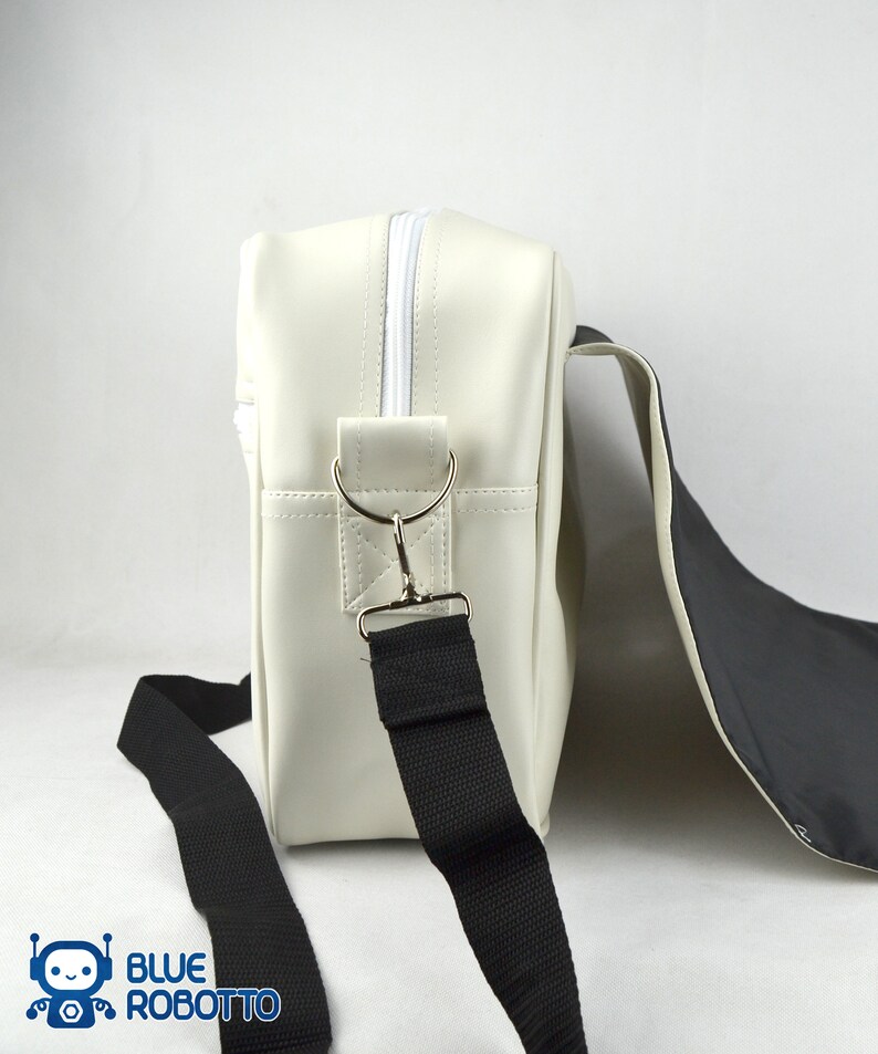 Crossing Items Messenger Bag Etsy