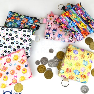Mini coin pouch - Video game and anime inspired designs