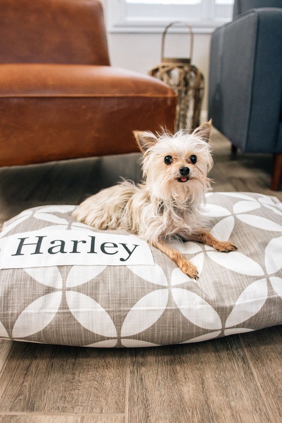 personalized dog bed cover