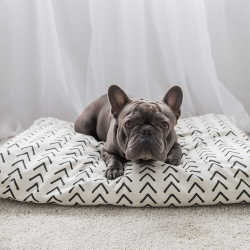 Dog Bed Cover Farmhouse Dog Beds Personalized Dog Bed Etsy