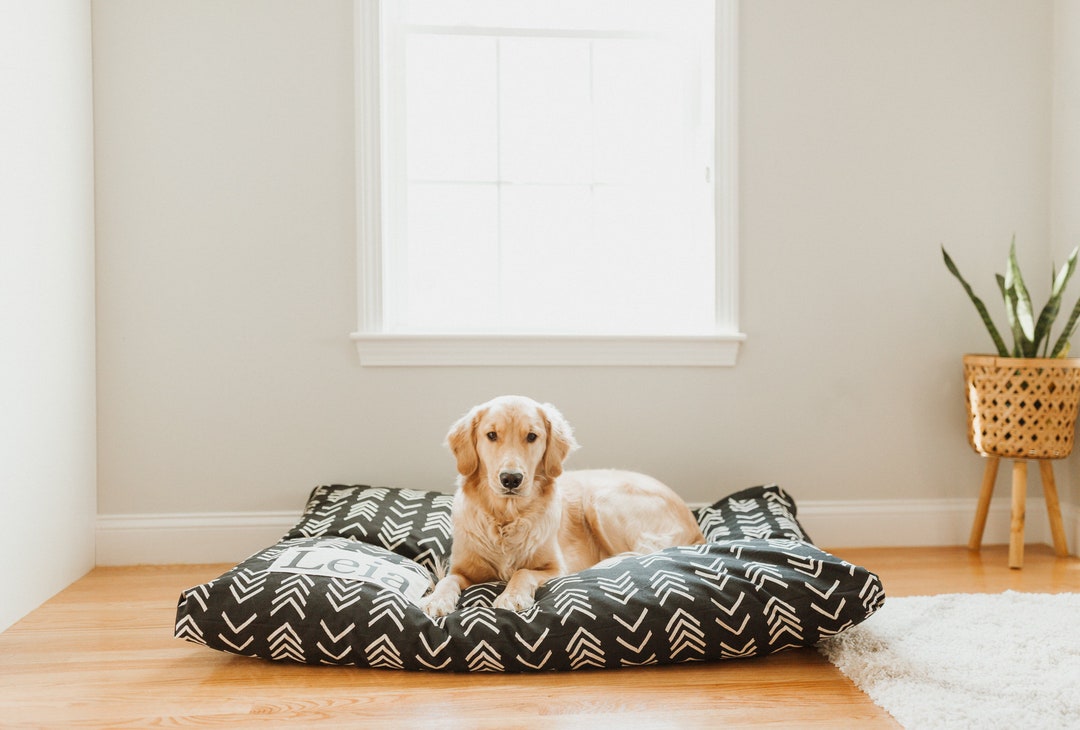 Dog Bed Black Dog Bed Cover Arrow Dog Bed Pet Pillow Washable Dog Bed