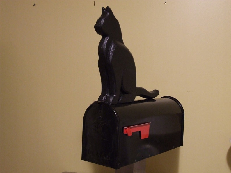 Black Cat 2 Mailbox - Banksville79 Exclusive - FREE Shipping - Etsy